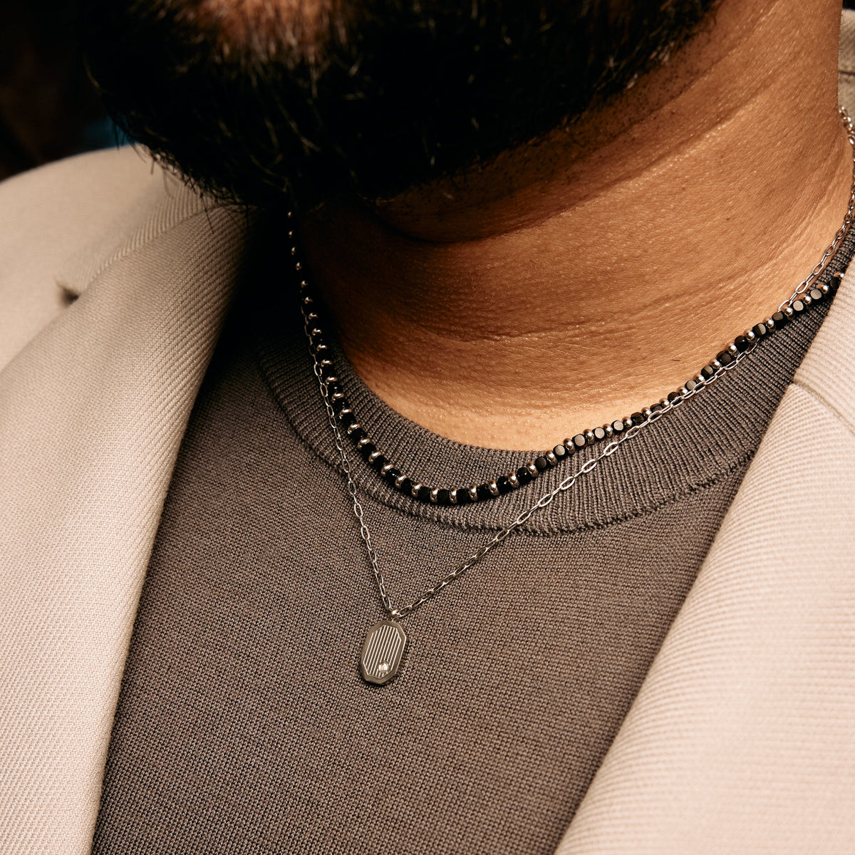 Minimalist Tag Pendant