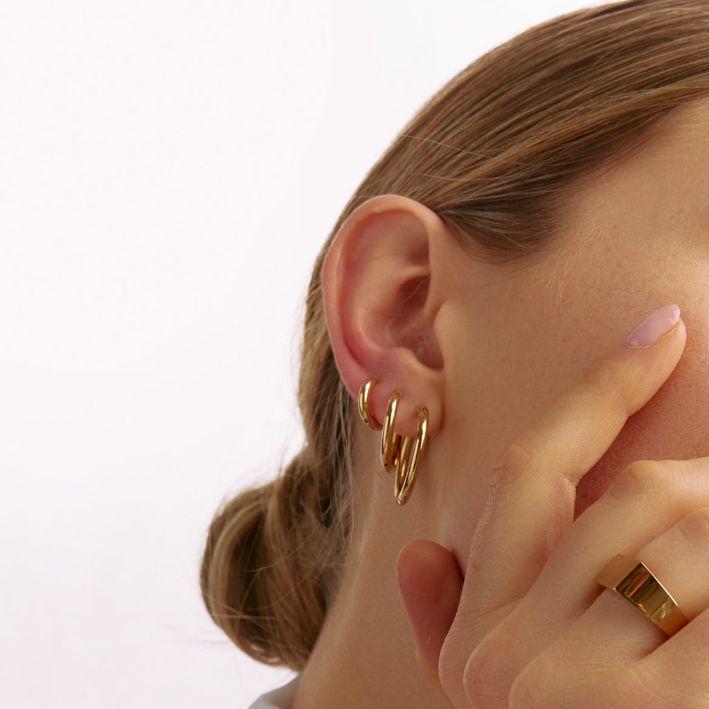 Simple Hoop Earrings