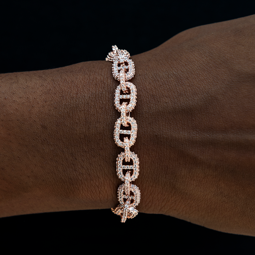 Micro Valentina Bracelet in Rose Gold