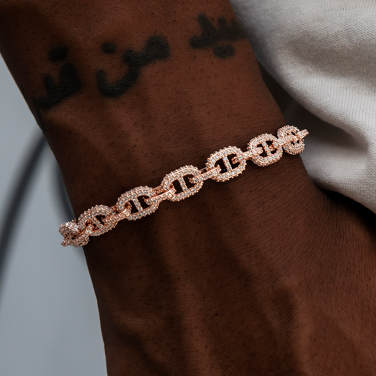 Micro Valentina Bracelet in Rose Gold