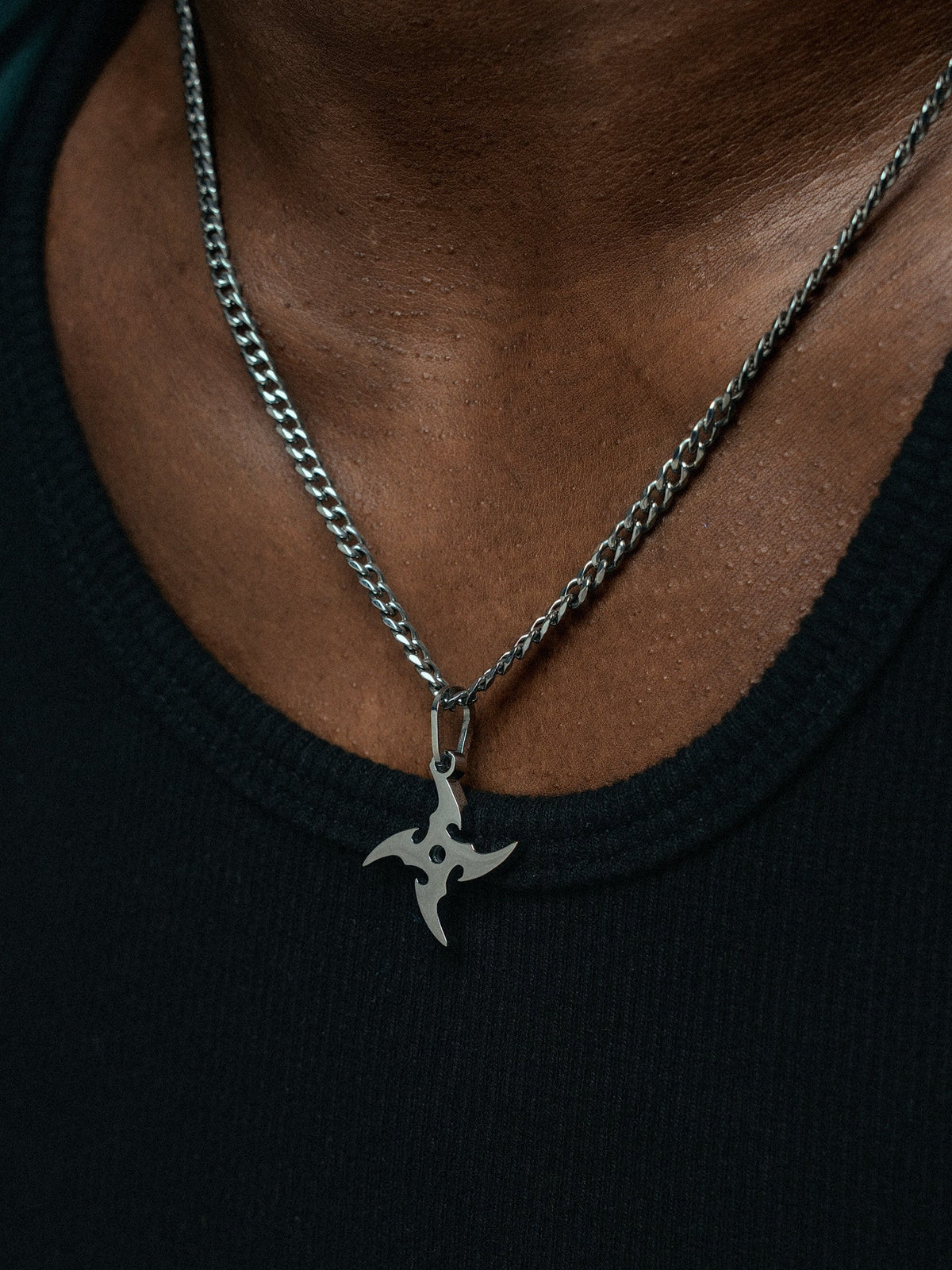 Shuriken Necklace