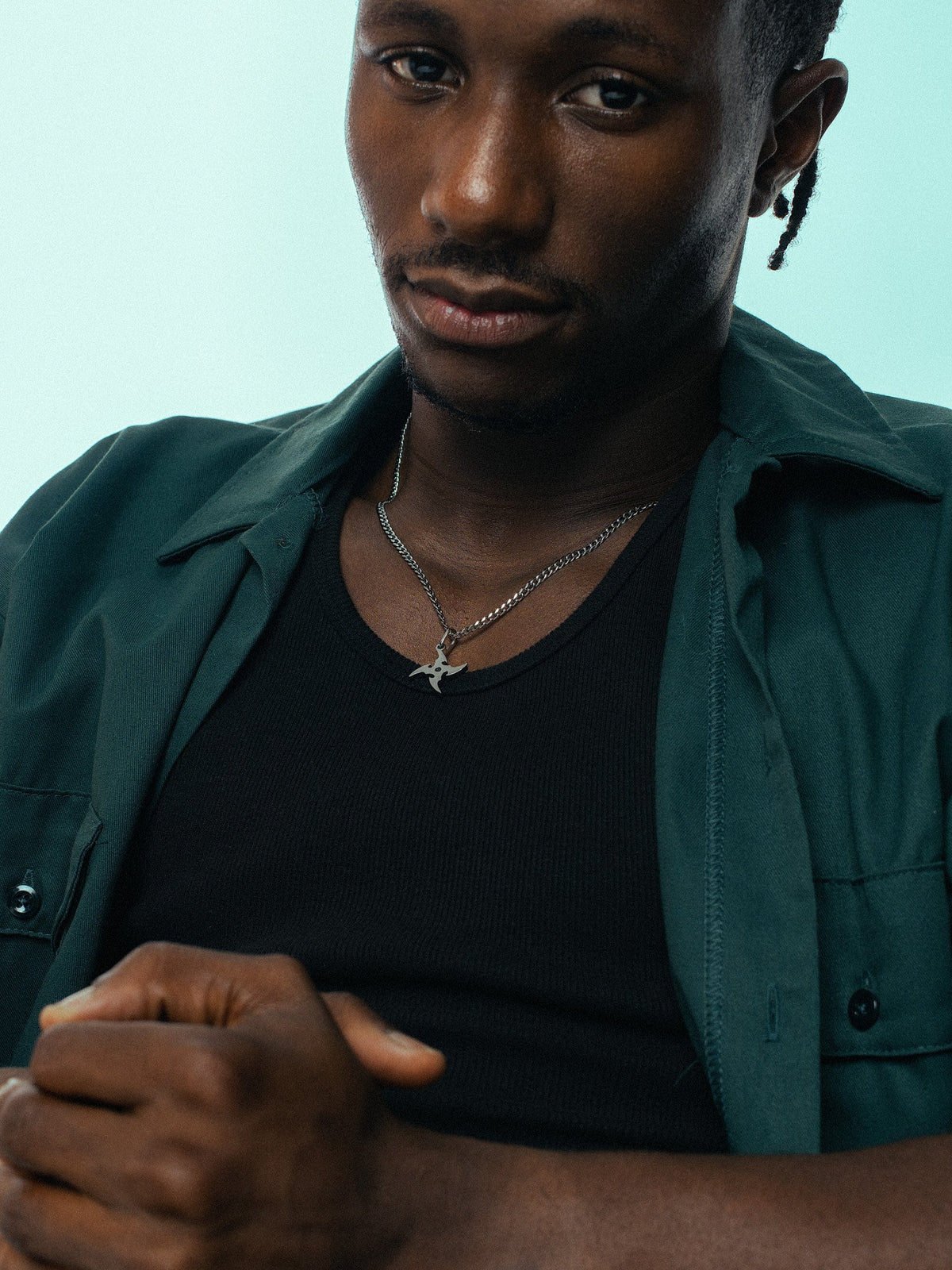 Shuriken Necklace