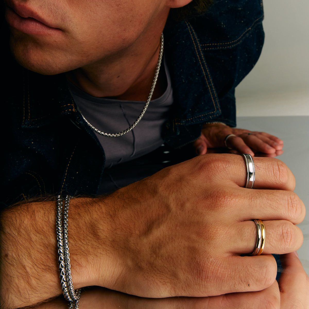 Rounded S Link Bracelet | 3MM