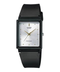 Casio Women’s Black Strap Watch with Silver Dial - MQ-38-7A