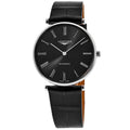Longines La Grande Classique Automatic Black Dial Leather Strap Men's Watch L4.918.4.51.2