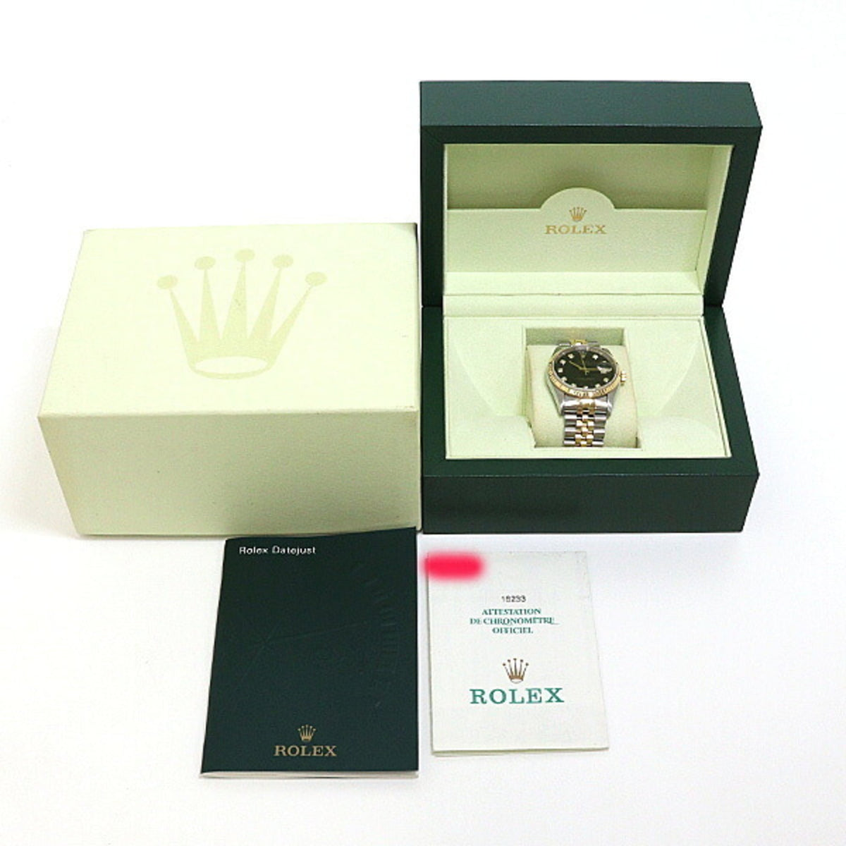 Rolex Stainless Steel yellow gold Wristwatch (Pre-Owned)