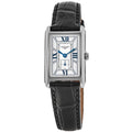 Longines DolceVita Quartz White Dial Leather Strap Women's Watch L5.255.4.75.2