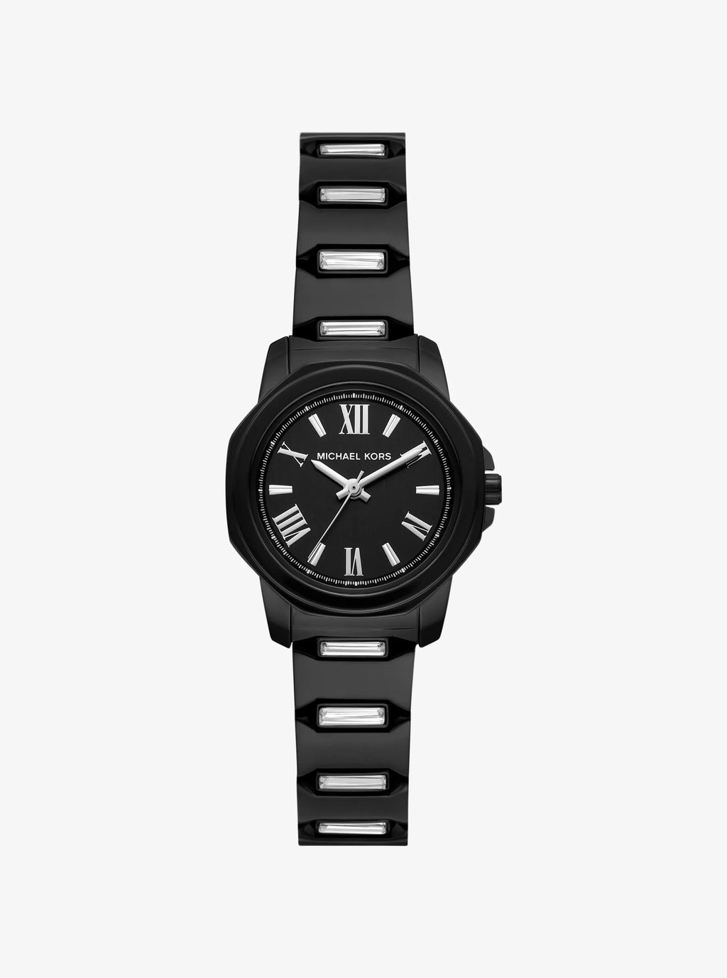 Petite Prescott Baguette Black-Tone Watch