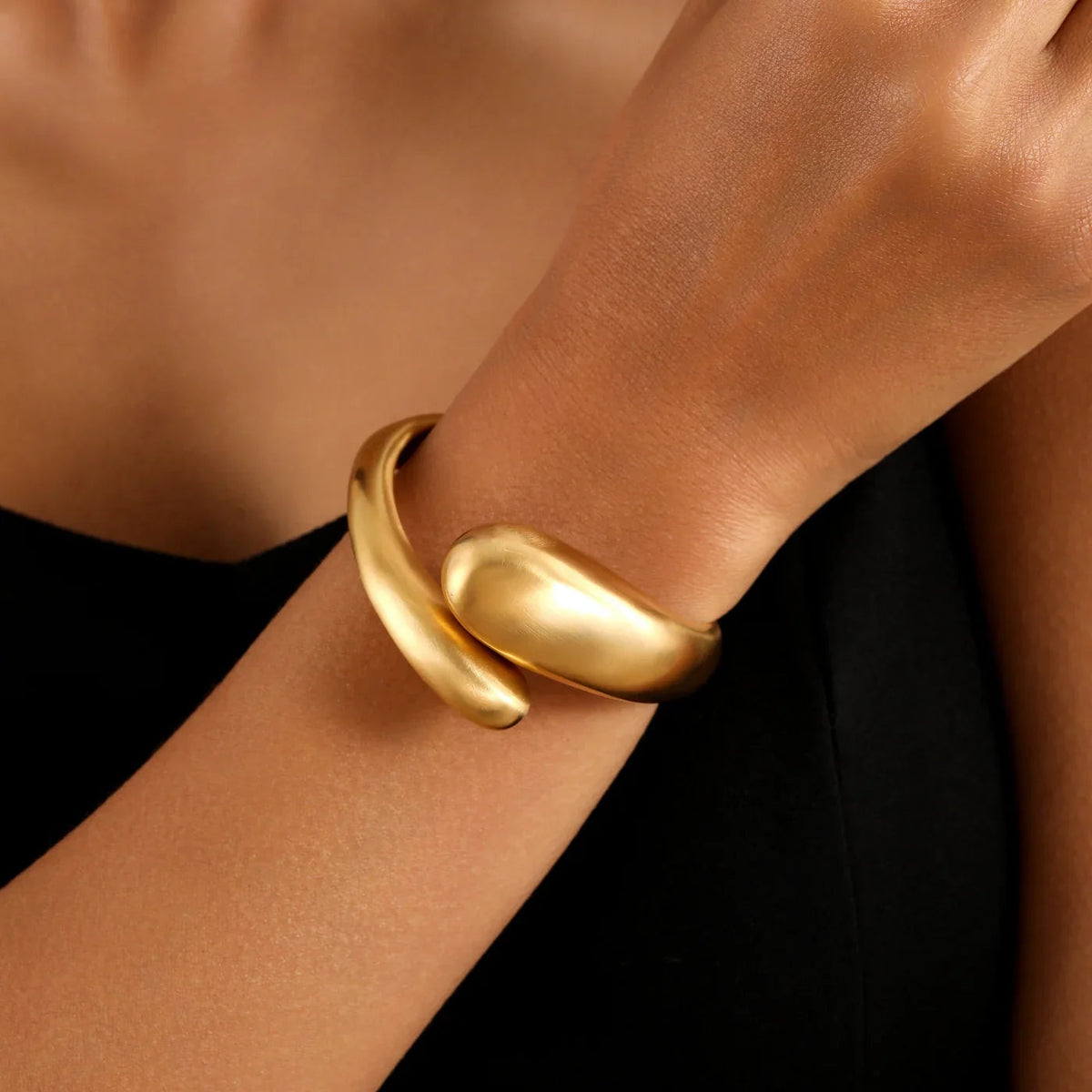 Classic Frosted Cuff Bracelet