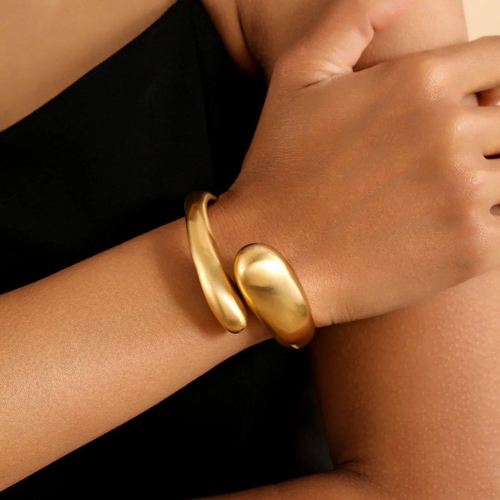 Classic Frosted Cuff Bracelet