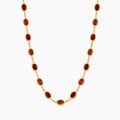 Heirloom Royal Rose Stone Necklace