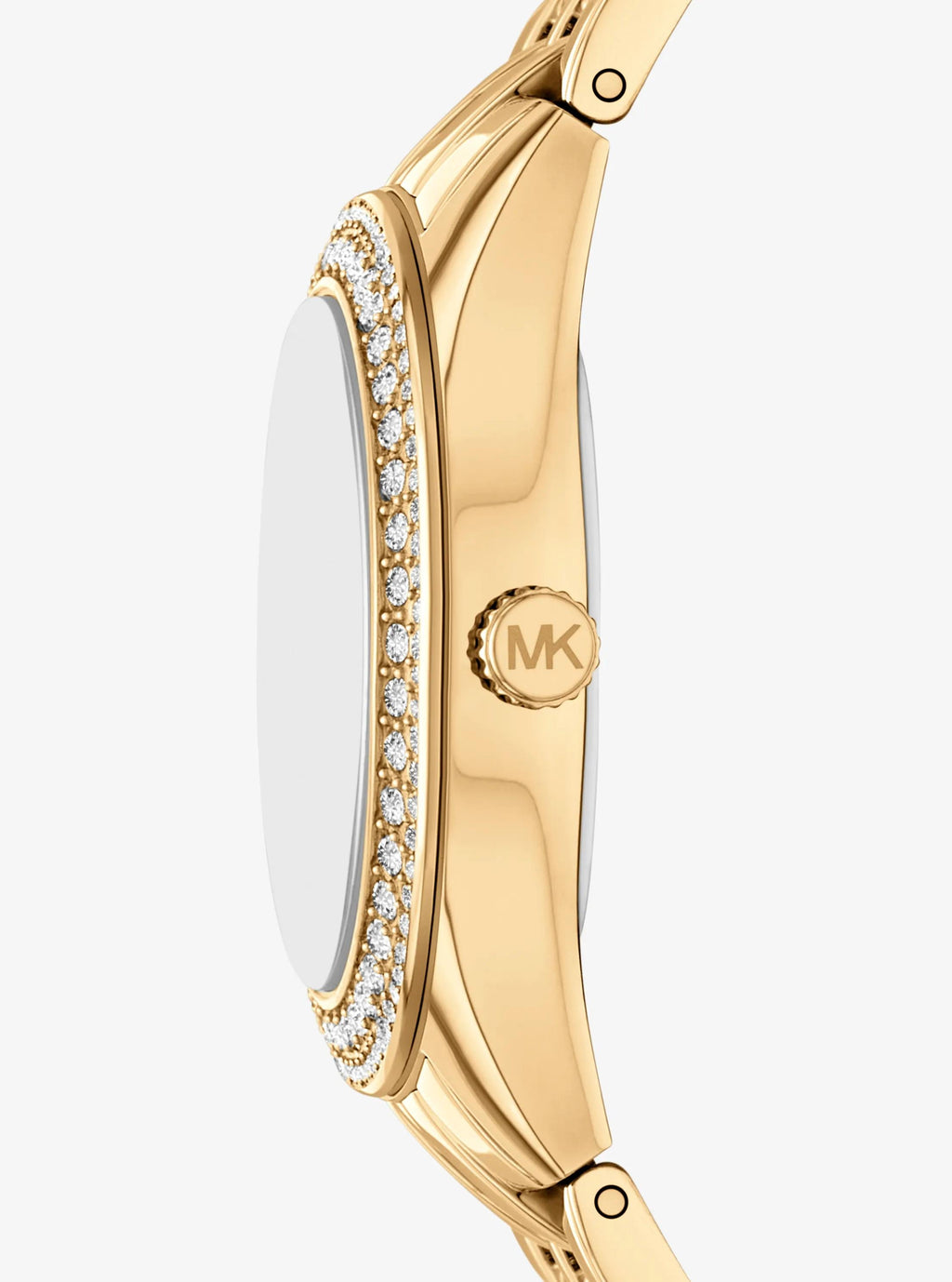 Mini Harlowe Pavé Gold-Tone Watch and Jewelry Set