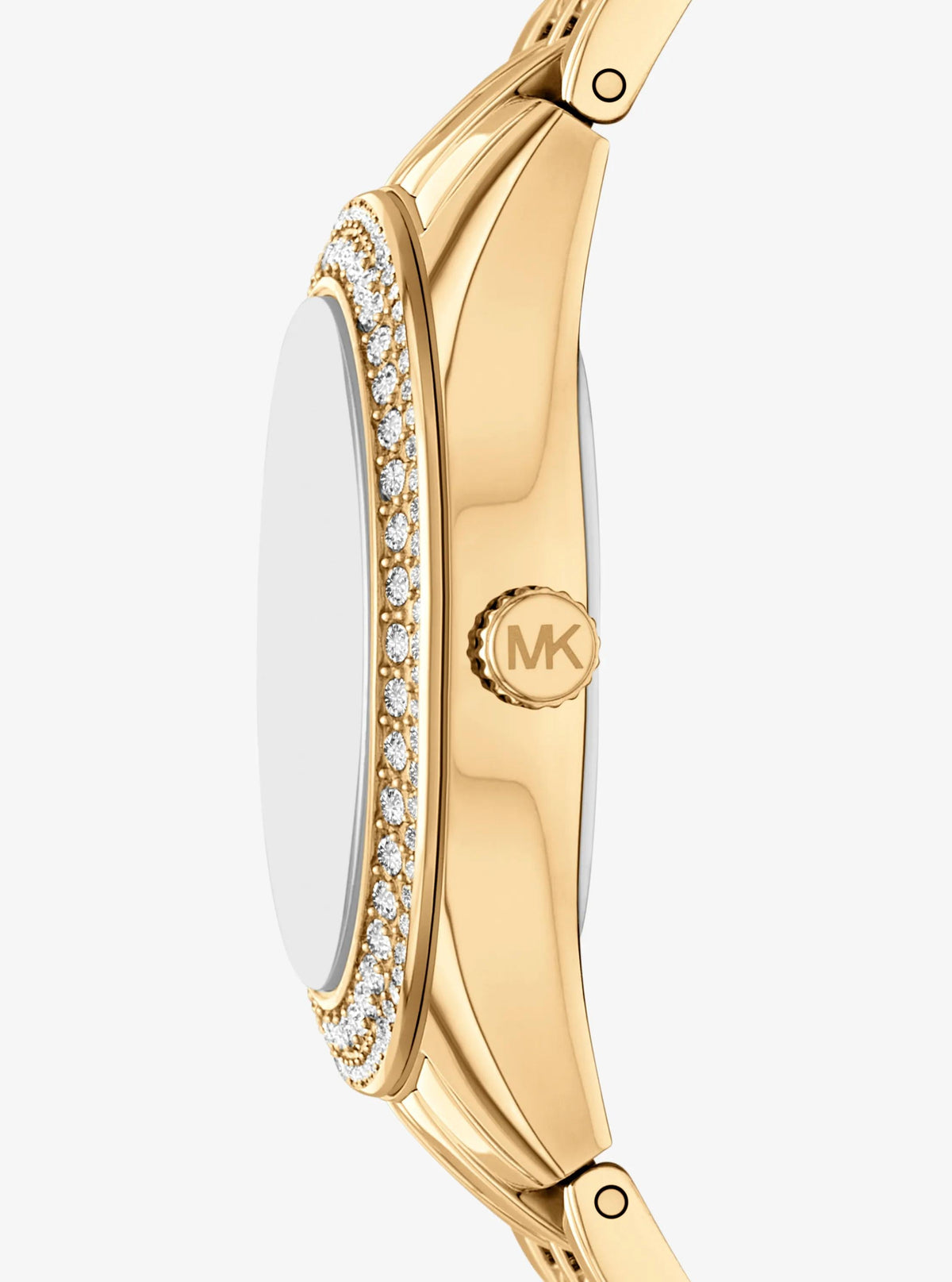 Mini Harlowe Pavé Gold-Tone Watch and Jewelry Set