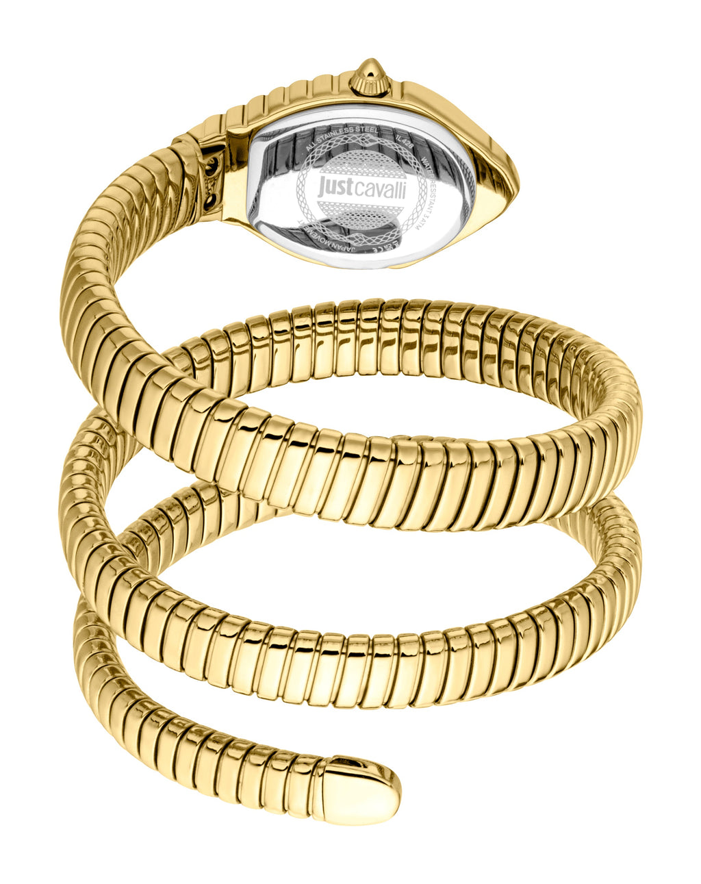 Just Cavalli Women's Snake 316L Stainless Steel Watch