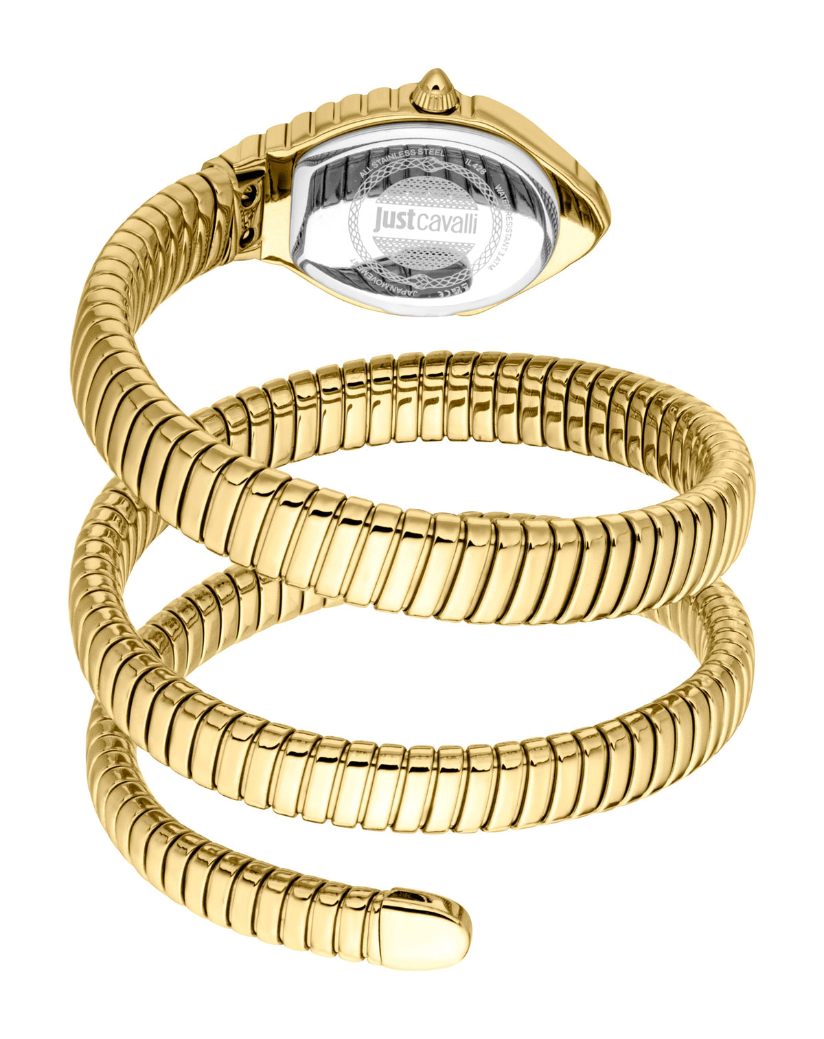 Just Cavalli Women's Snake 316L Stainless Steel Watch