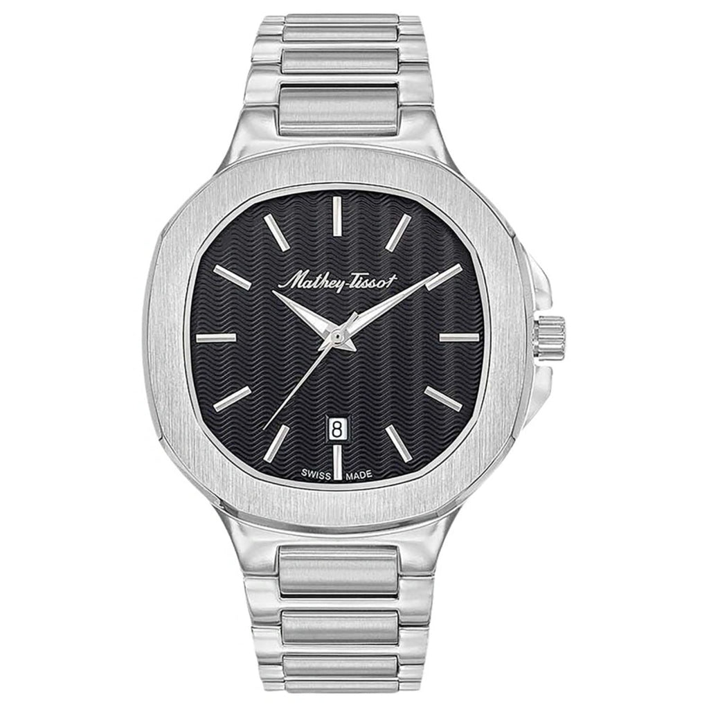 Mathey-Tissot Men's Evasion Black Dial Watch
