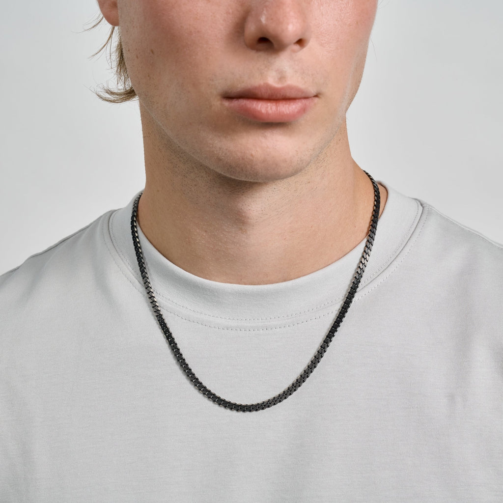 Matte Two Tone Cuban Link Chain | 5MM