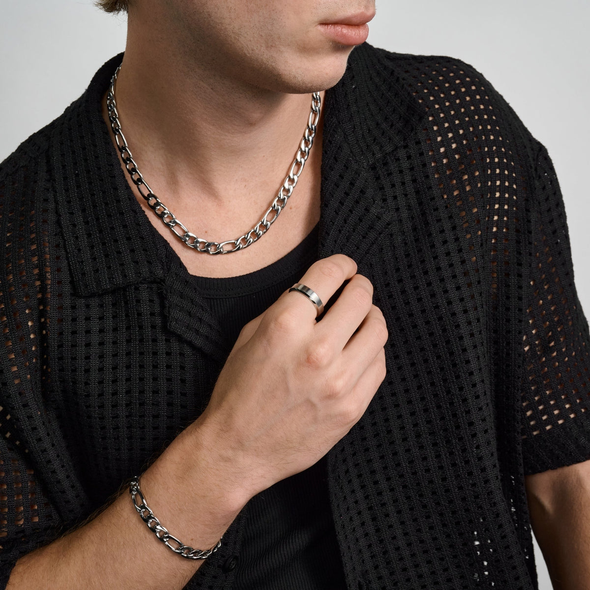 10mm Figaro Link Chain