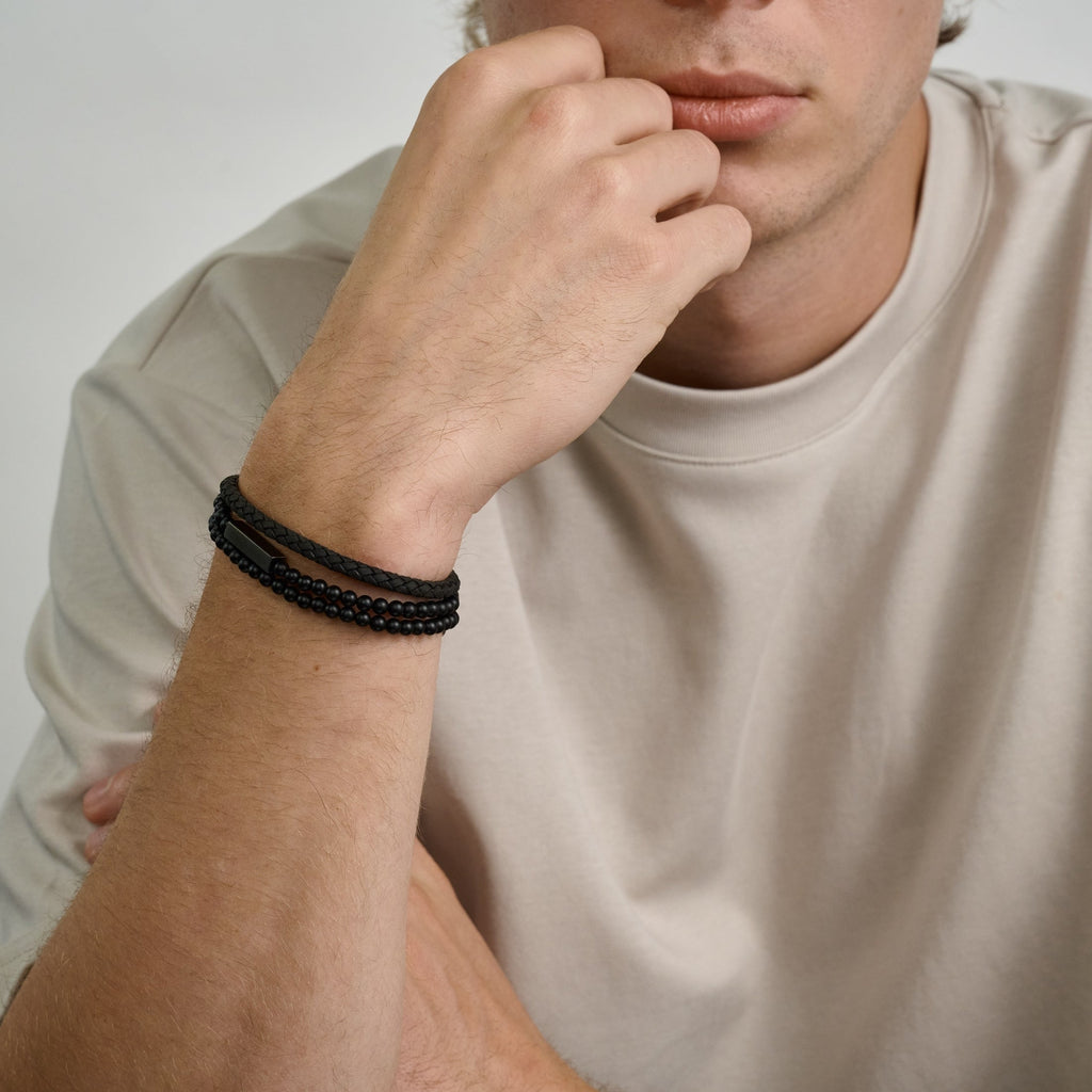 Leather Bracelet | 4MM