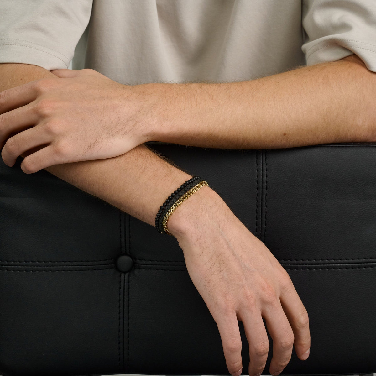 Sleek Gold Stack | 4MM