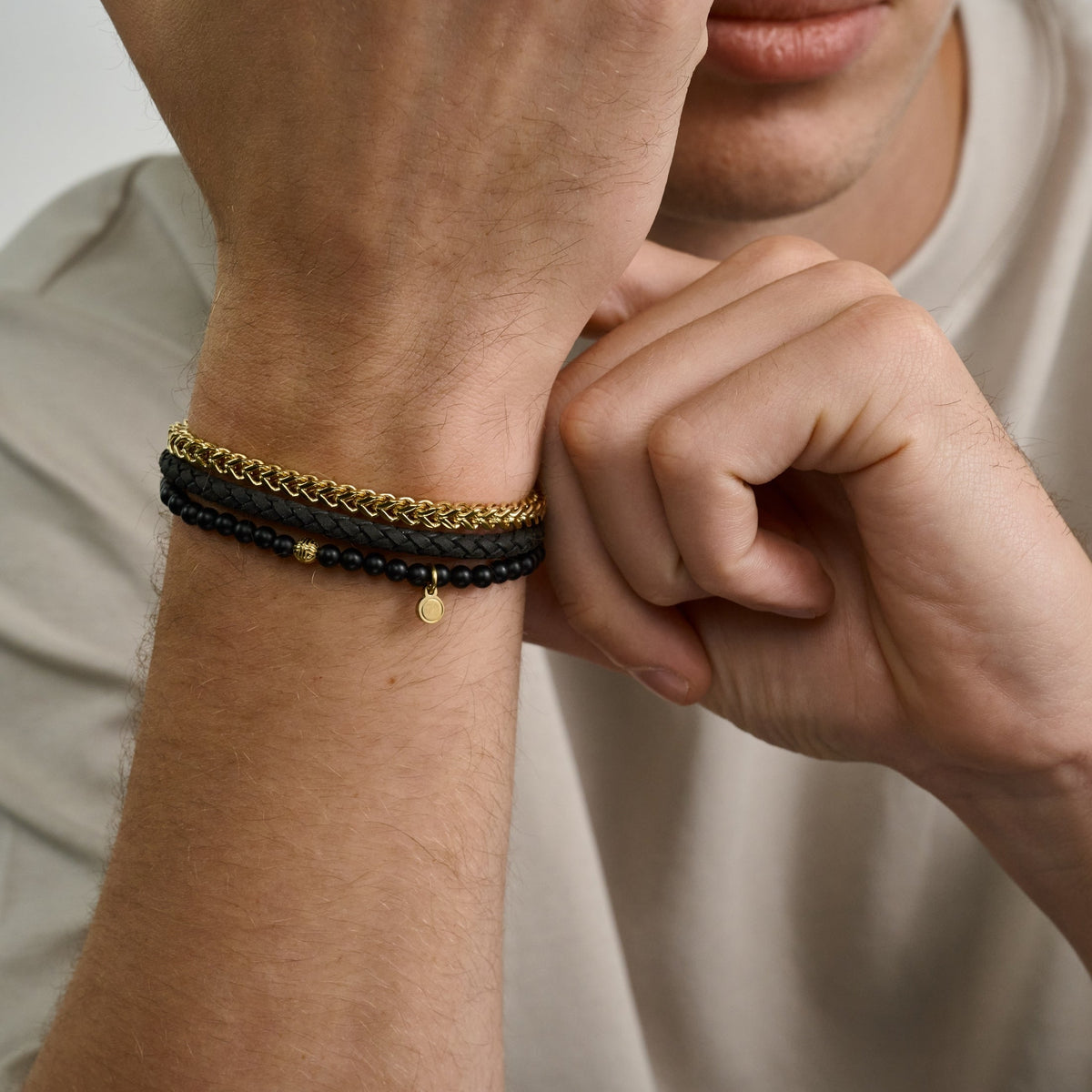 Sleek Gold Stack | 4MM