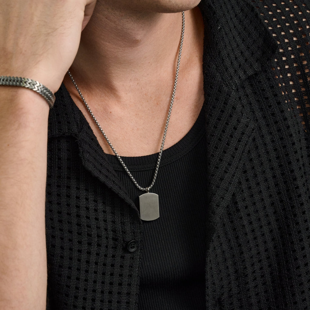 Matte Urn Dog Tag