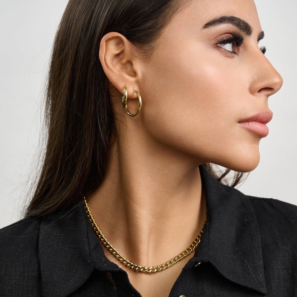 Simple Hoop Earrings