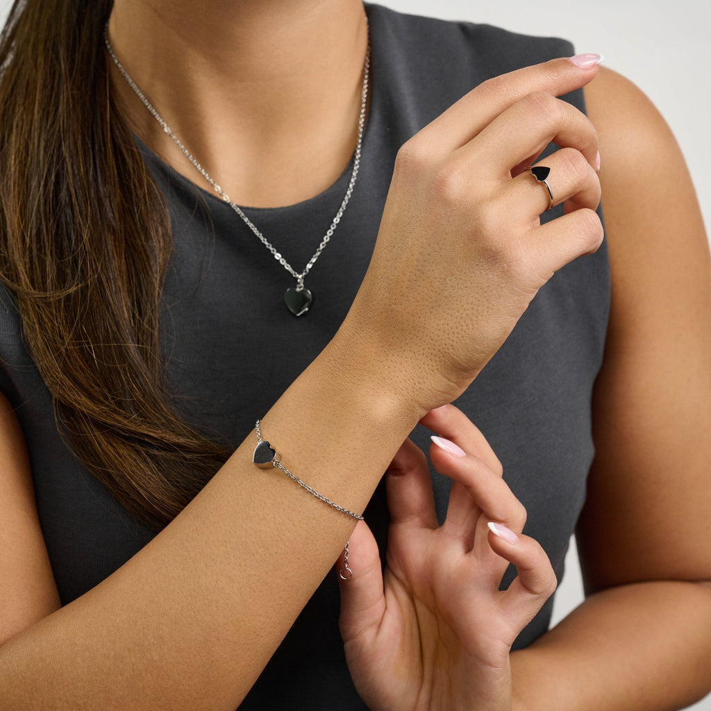 Heart Urn Bracelet