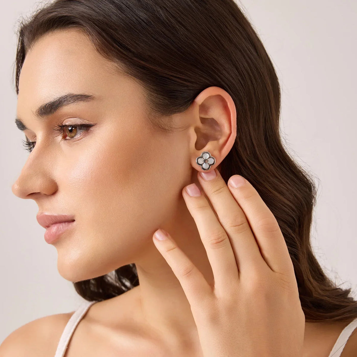 Ventura Clover Stud Earrings