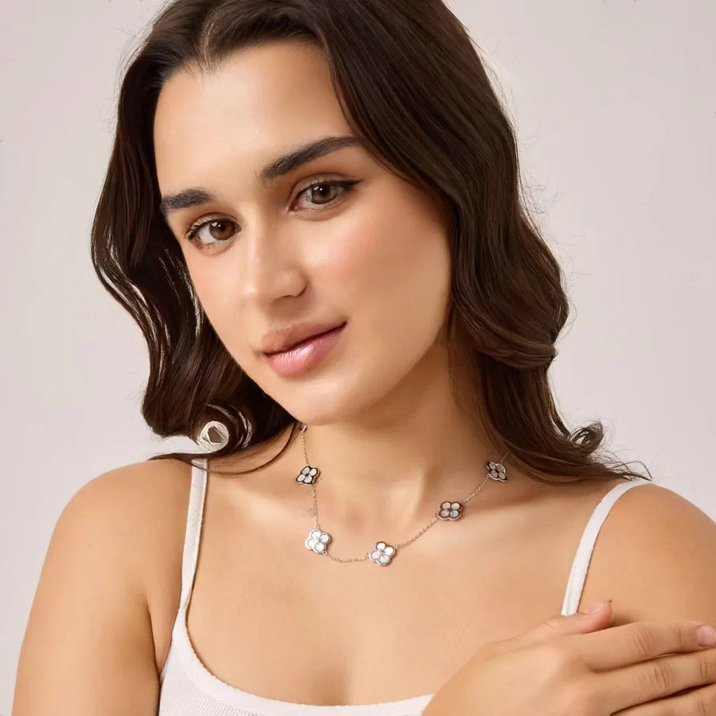 Ventura Multi Clover Necklace