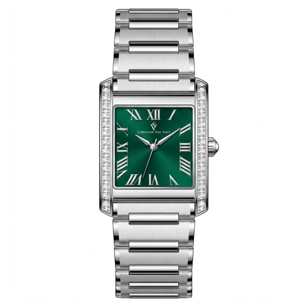 Christian Van Sant Women's Atelier Green Square 20mm