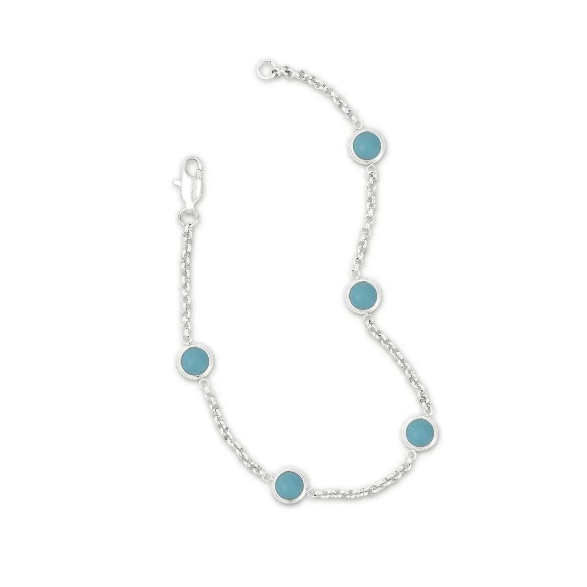 Heirloom Turquoise Bezel Bracelet