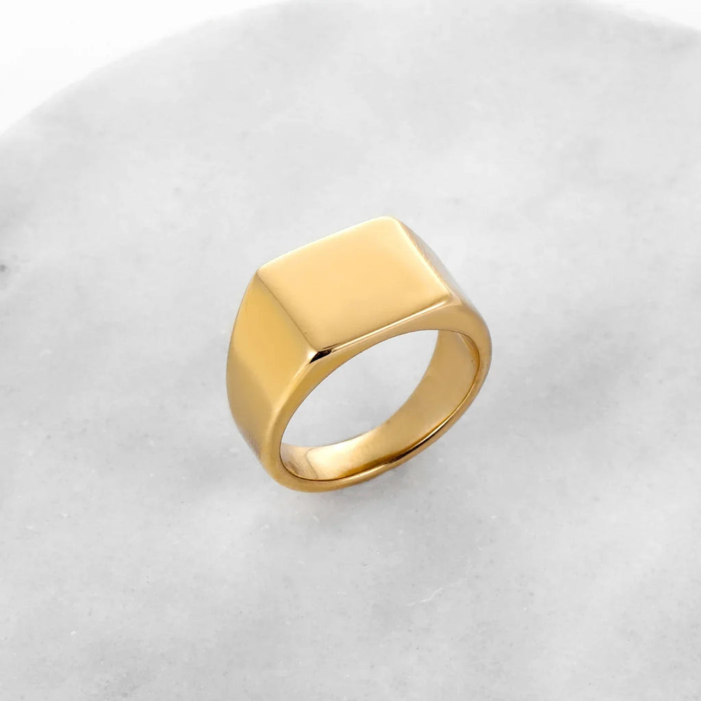 Minimal Signet Ring