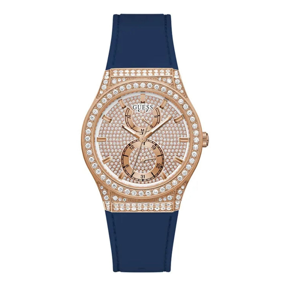 Guess Women's Princess Rose gold Dial Watch