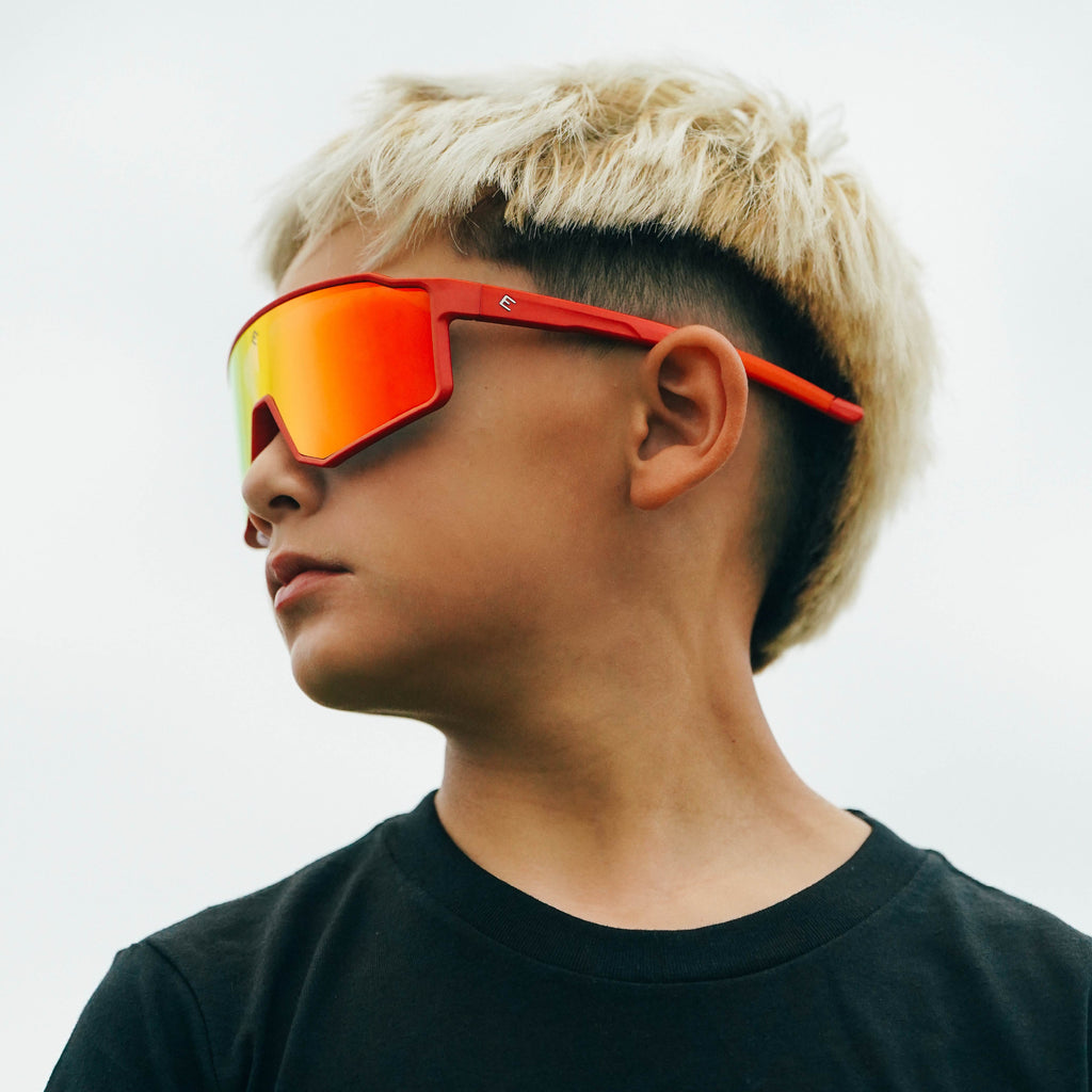 FLARE - Fire Red Polarized Sunglasses