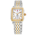 Michele Deco Diamond Two Tone Pearl Dial Women's Watch MWW06V000042