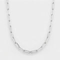 Women's Paperclip Chain (Silver) - 3mm