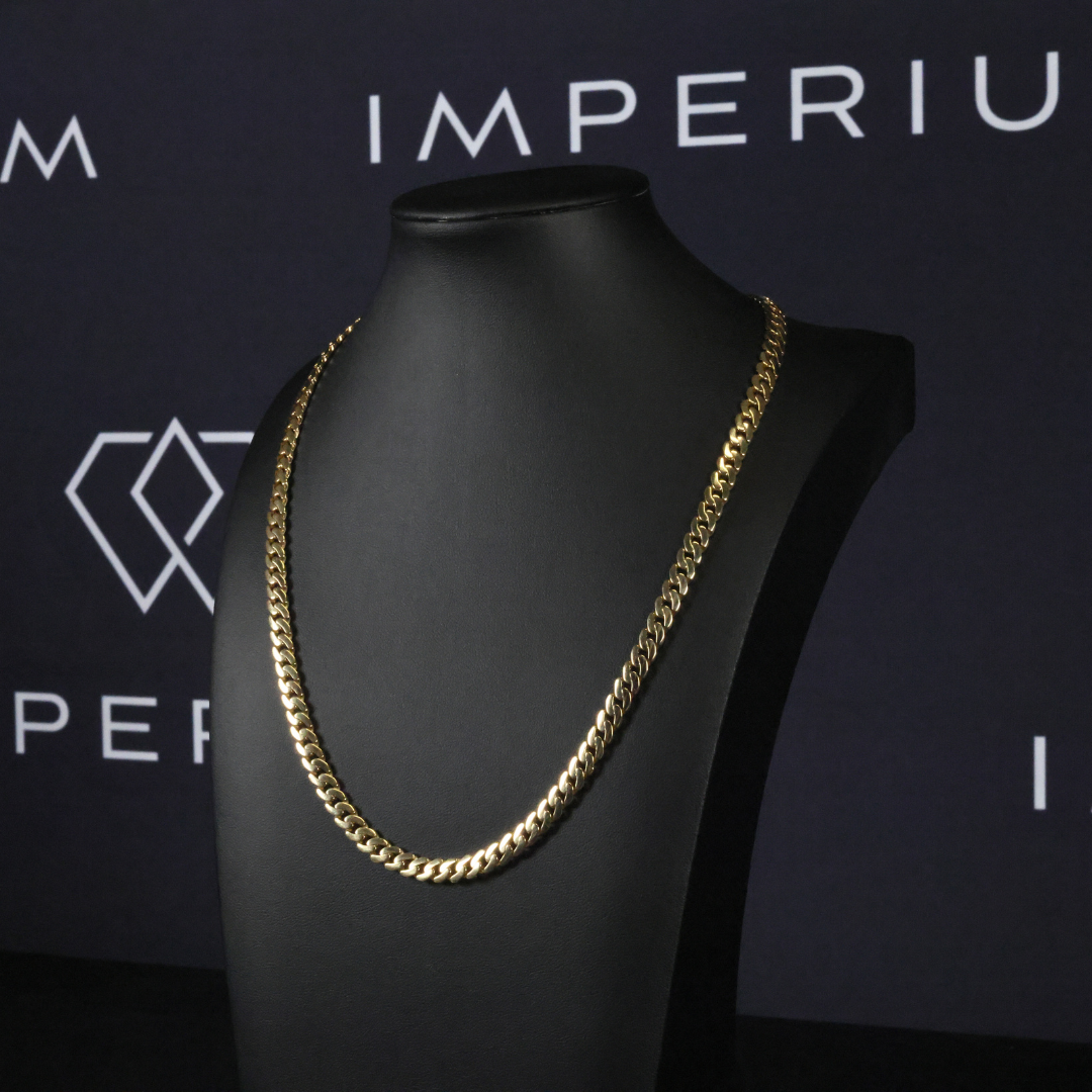 Solid Gold Miami Cuban Link Chain - 6mm