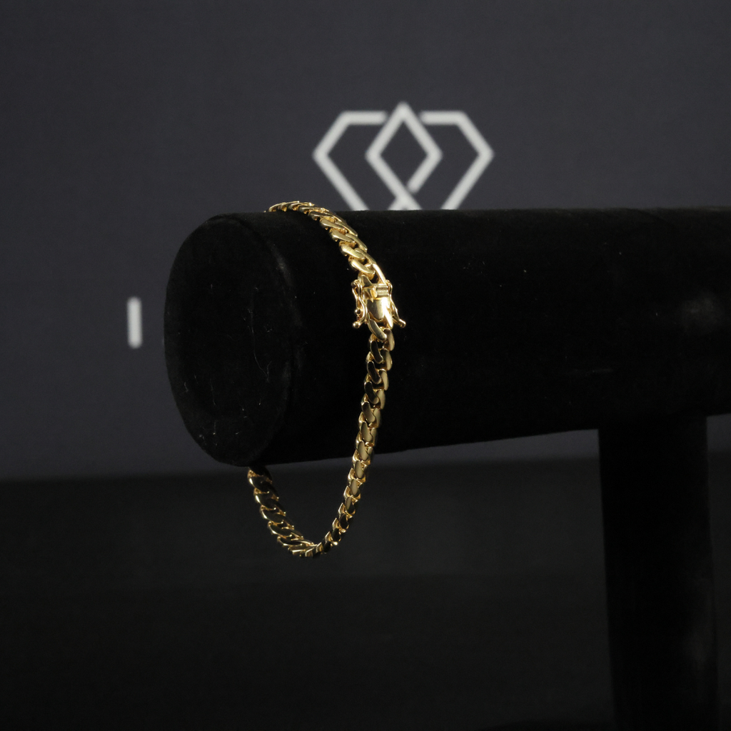 Solid Gold Miami Cuban Link Bracelet - 6mm