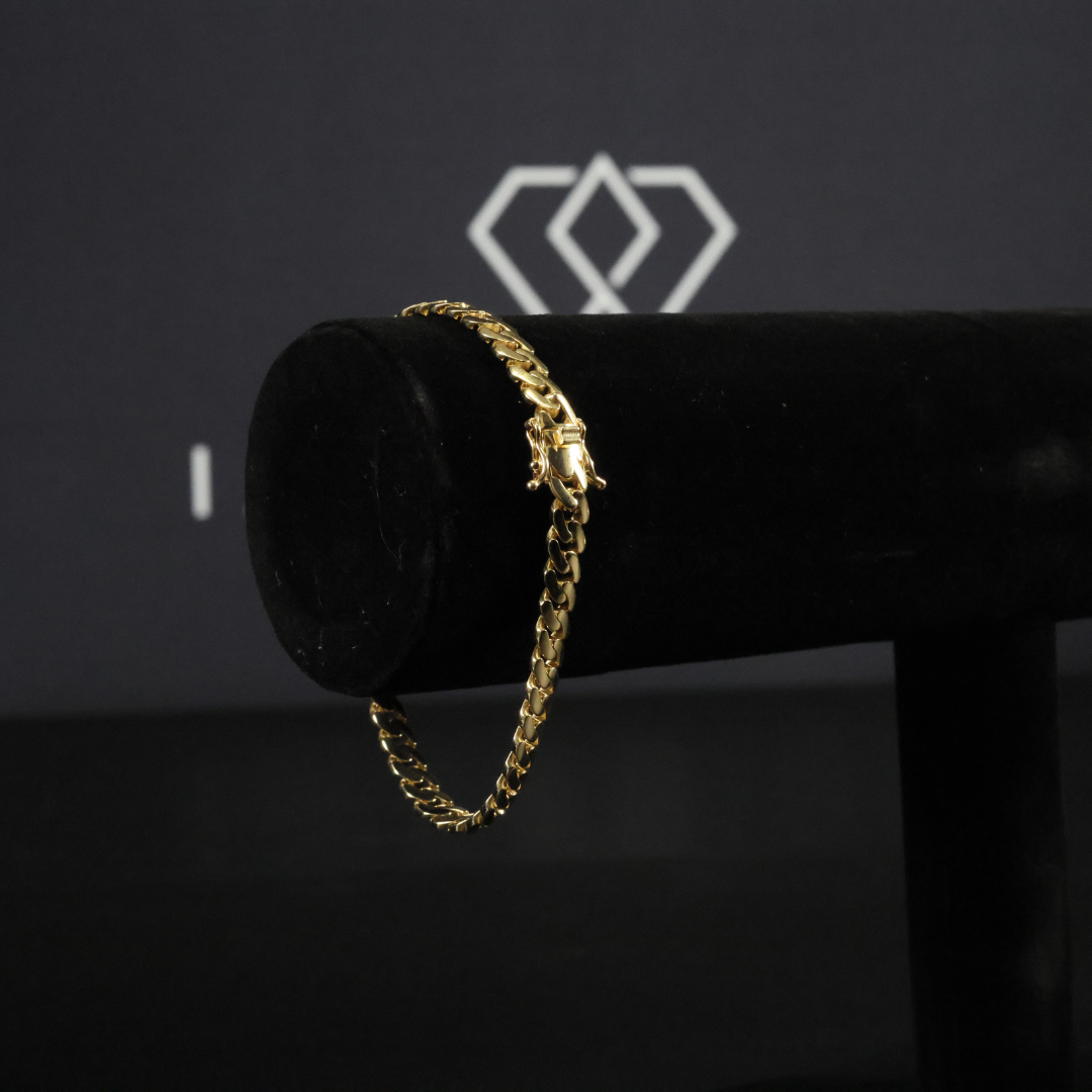 Solid Gold Miami Cuban Link Bracelet - 6mm