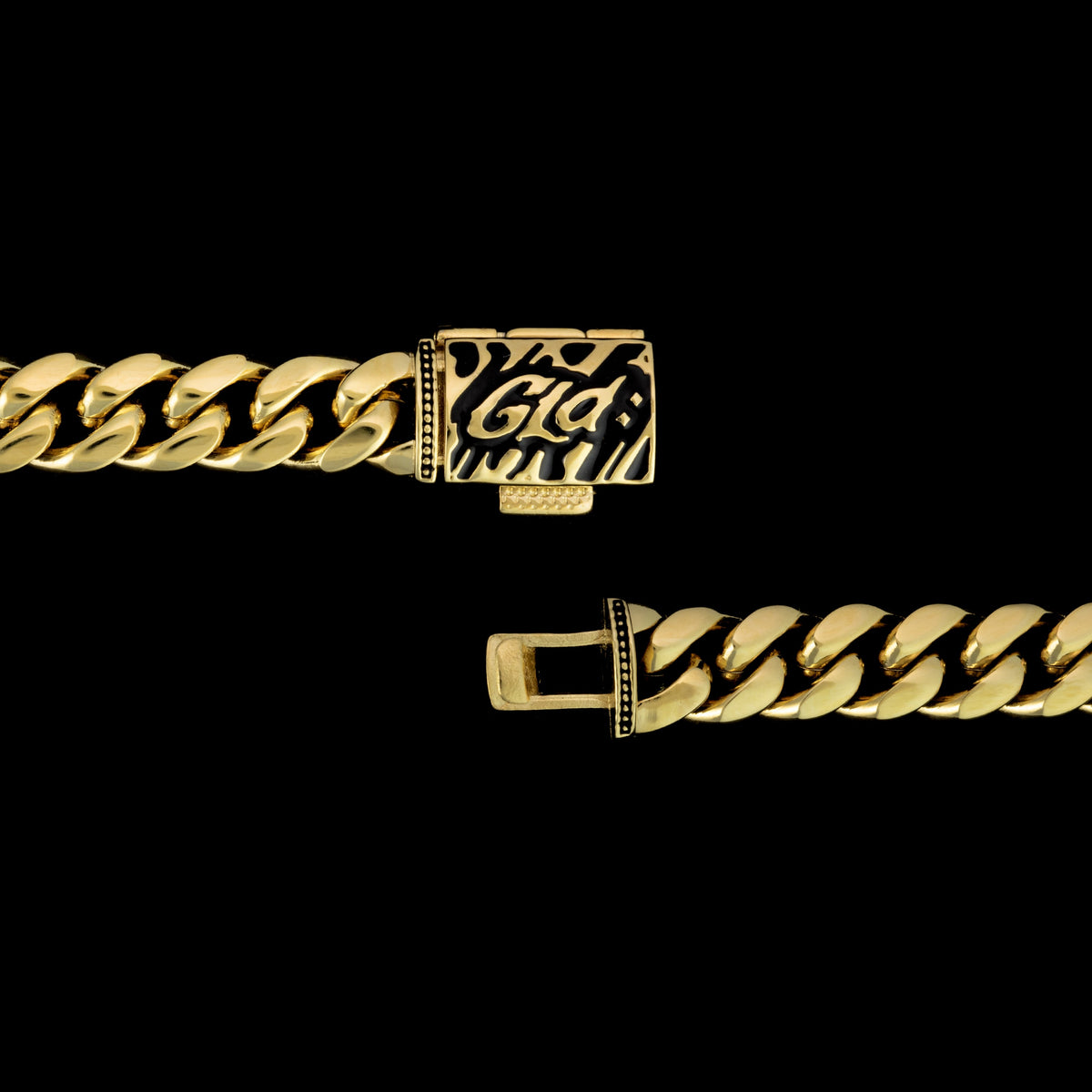 GLD Miami Cuban in Yellow Gold- 6mm