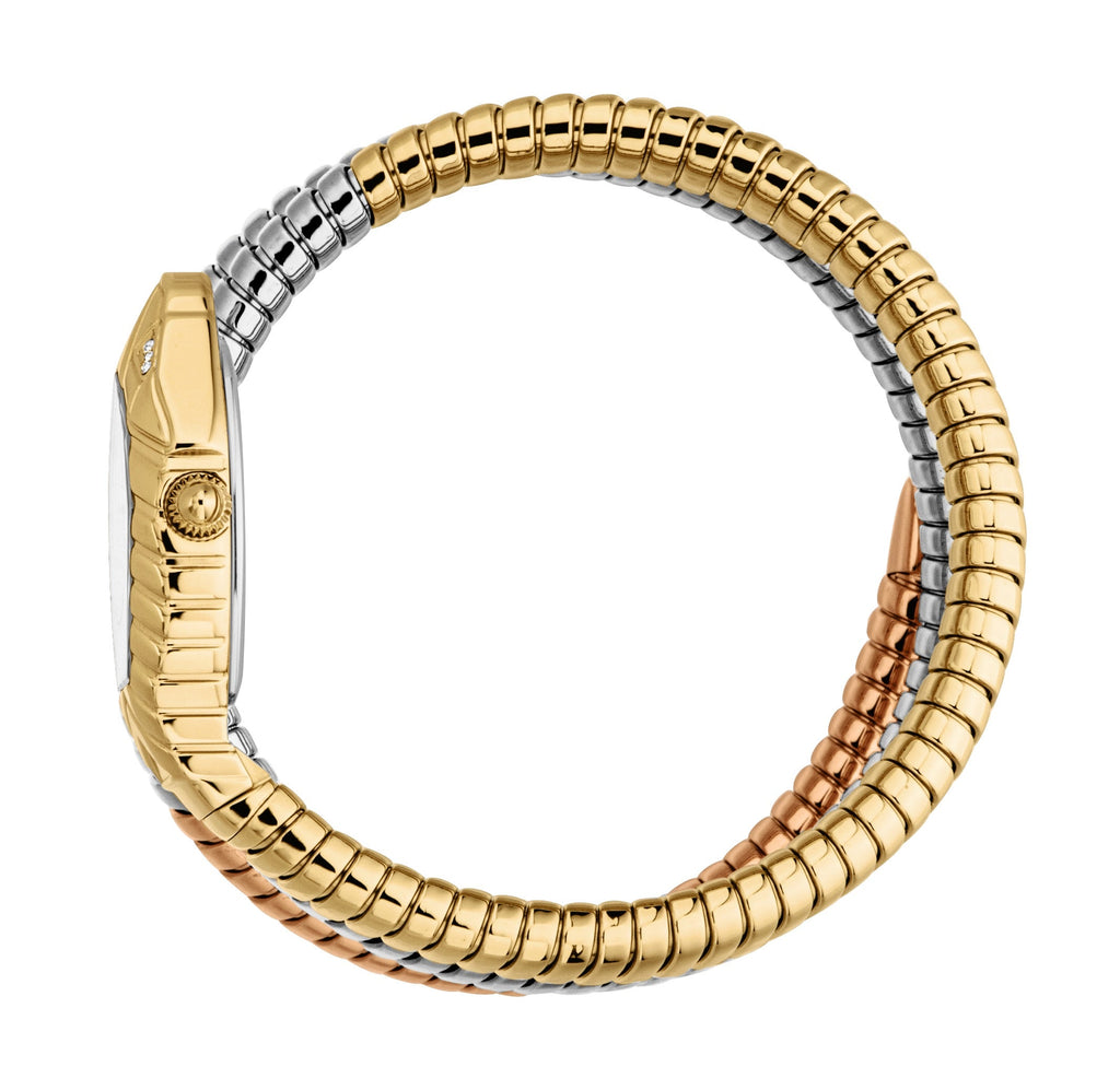 Just Cavalli Women's Snake 316L Stainless Steel Watch