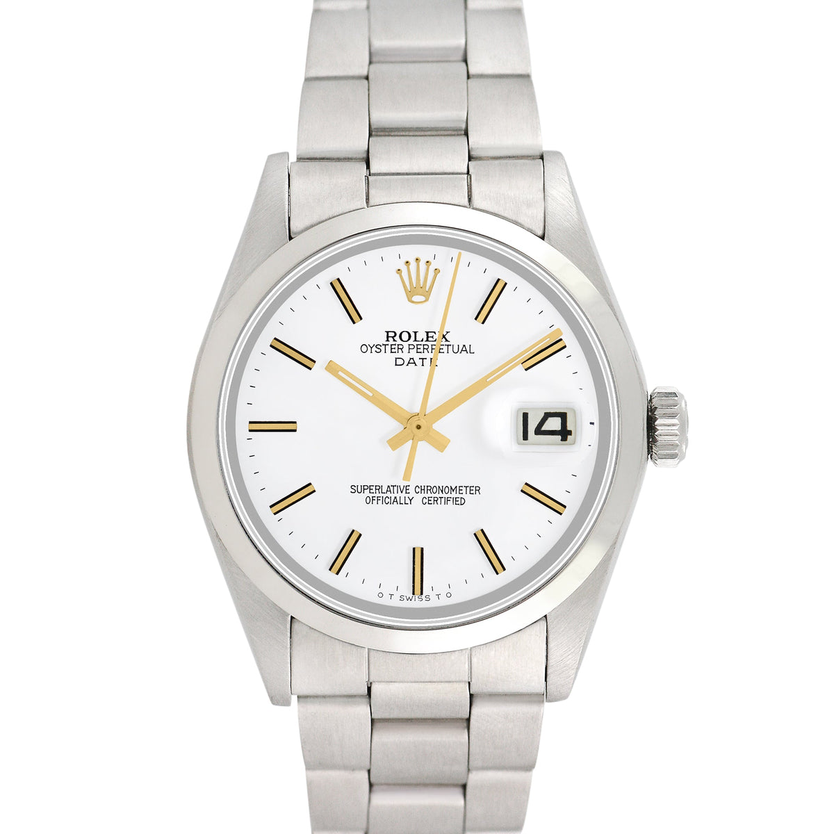 Pre-owned Rolex Men's Date