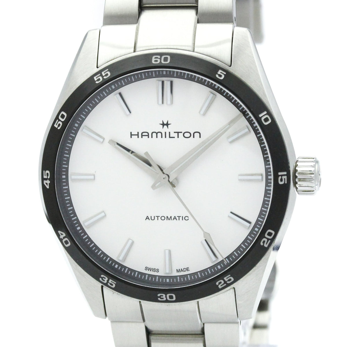 Hamilton Jazzmaster Stainless Steel Wristwatch (Pre-Owned)