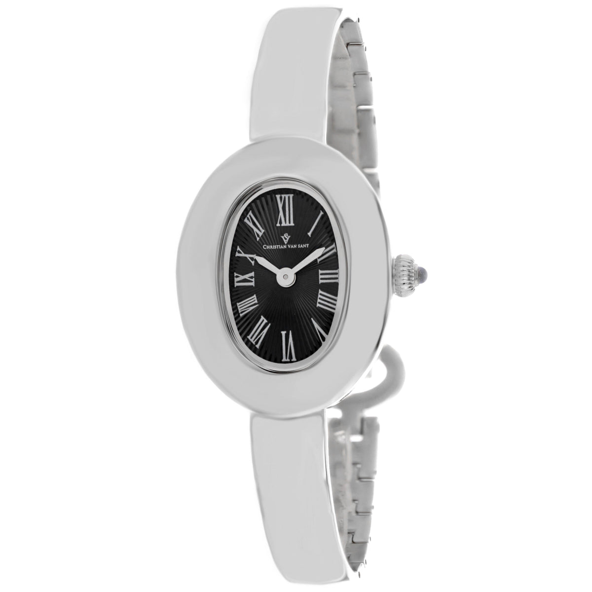 Christian Van Sant Women's Anora Black Oval 26mm