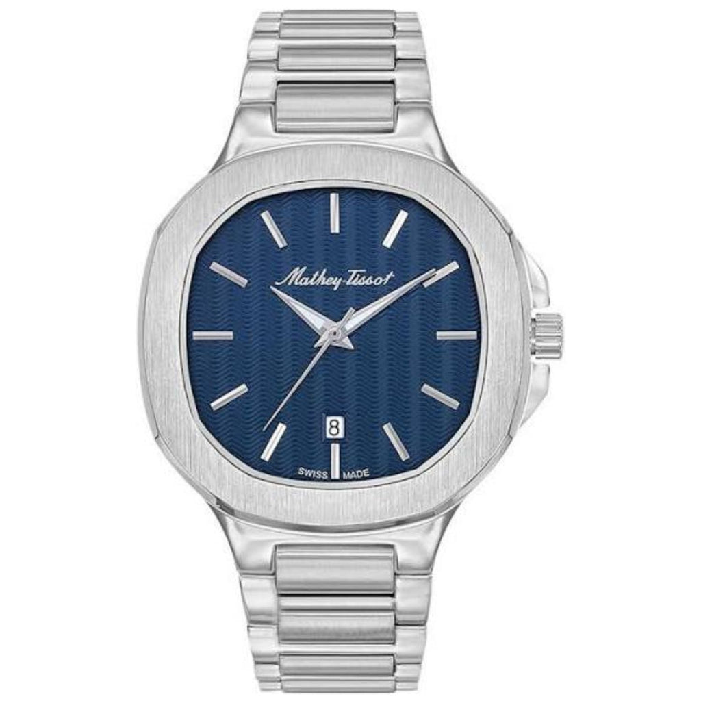 Mathey-Tissot Men's Evasion Blue Dial Watch