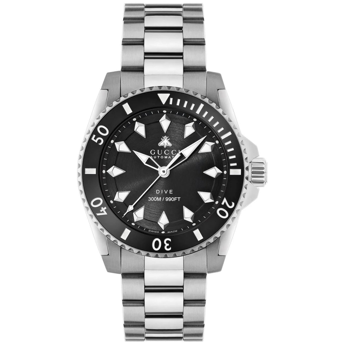Gucci Men's Dive Black Dial Watch