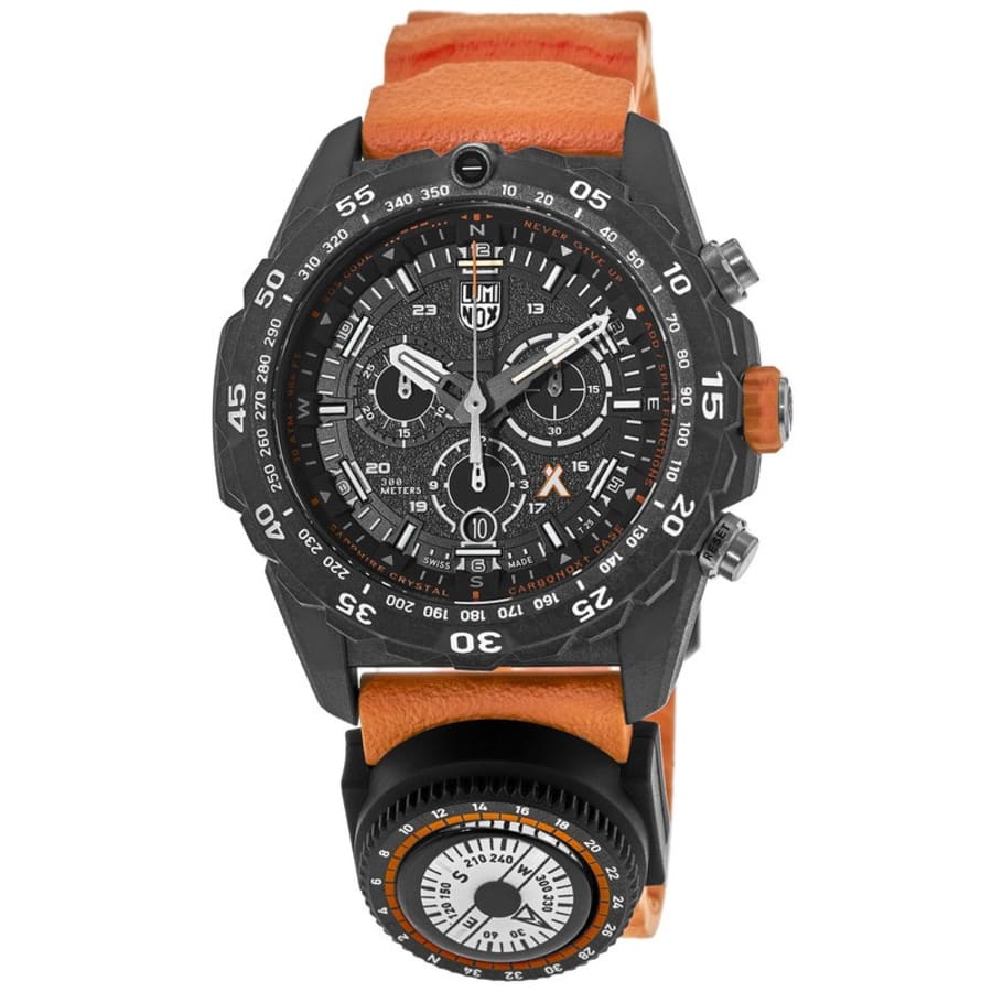 Luminox Master Bear Grylls Survival Black Dial Rubber Strap Men's Watch XB.3749