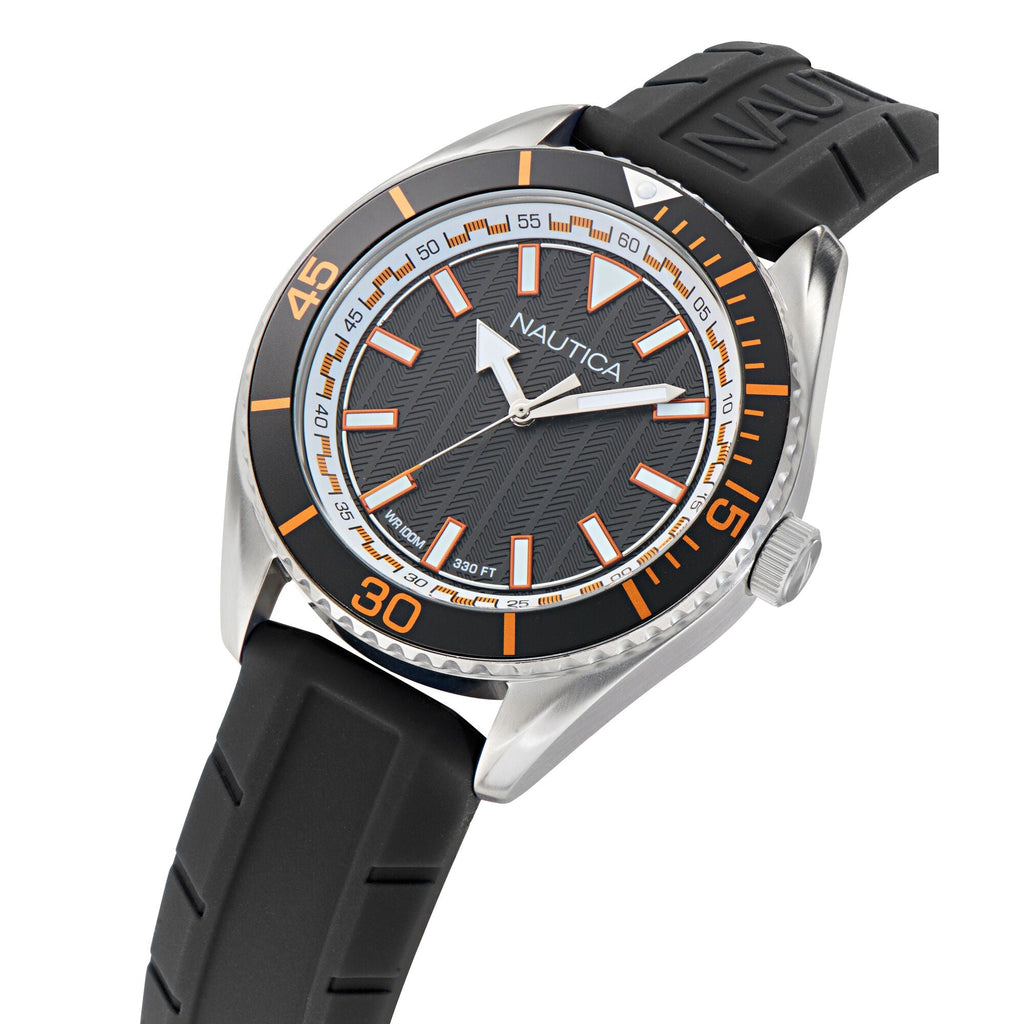 Nautica Mens Nct Windward Silicone Watch