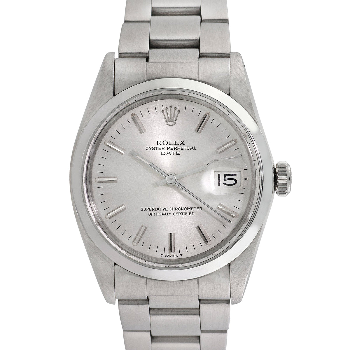 Pre-owned Rolex Men's Date